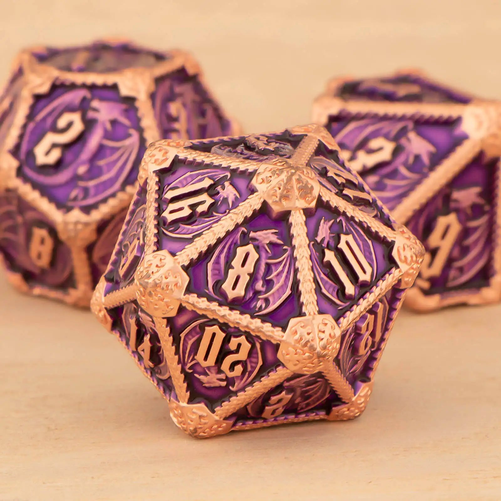Ethereal Forge – 7‑Piece Dice Set