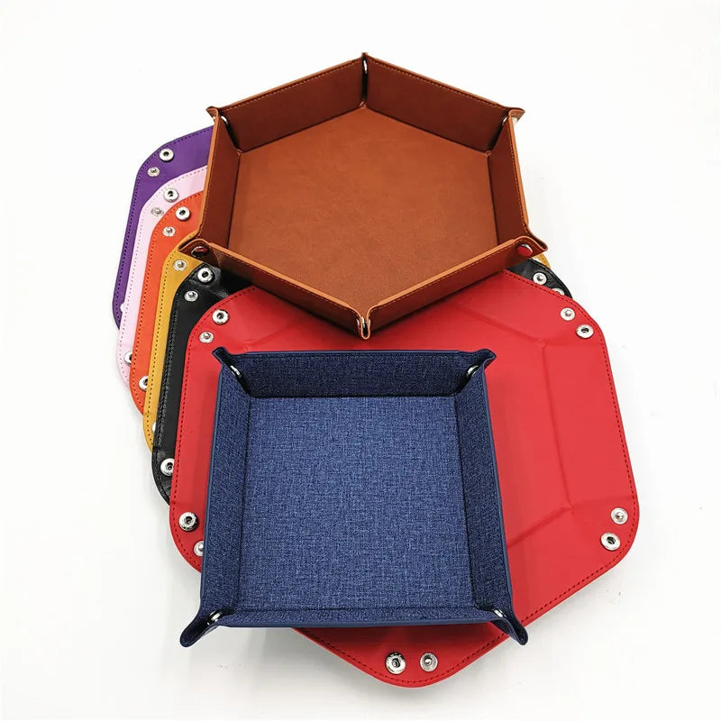 Arcane Crest – Folding Hex Dice Tray