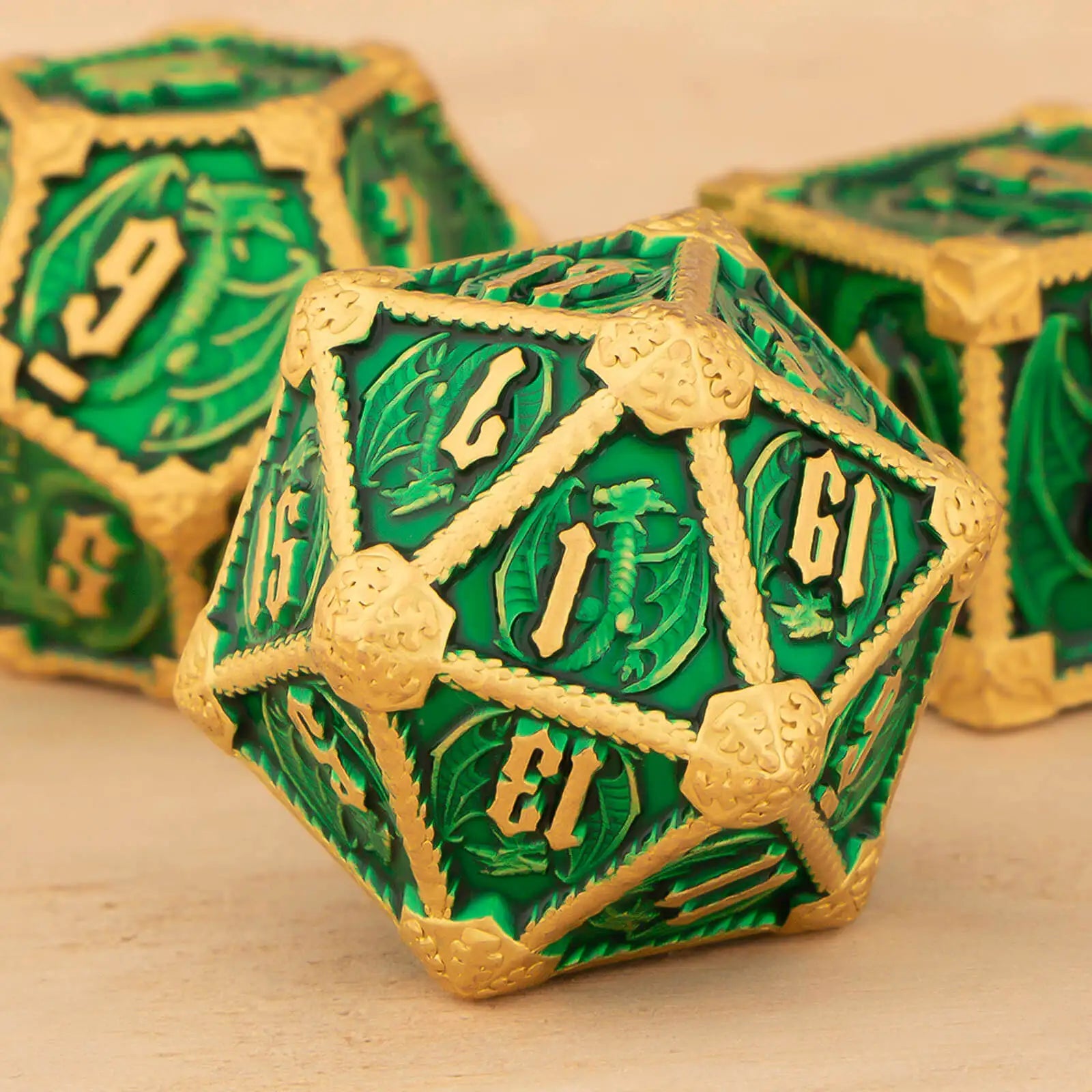 Ethereal Forge – 7‑Piece Dice Set