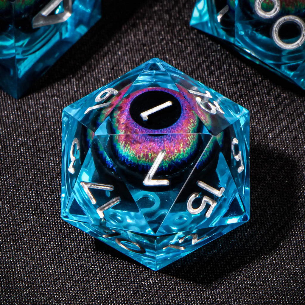 Shadewarden – Liquid‑Core 7‑Piece Dice Set