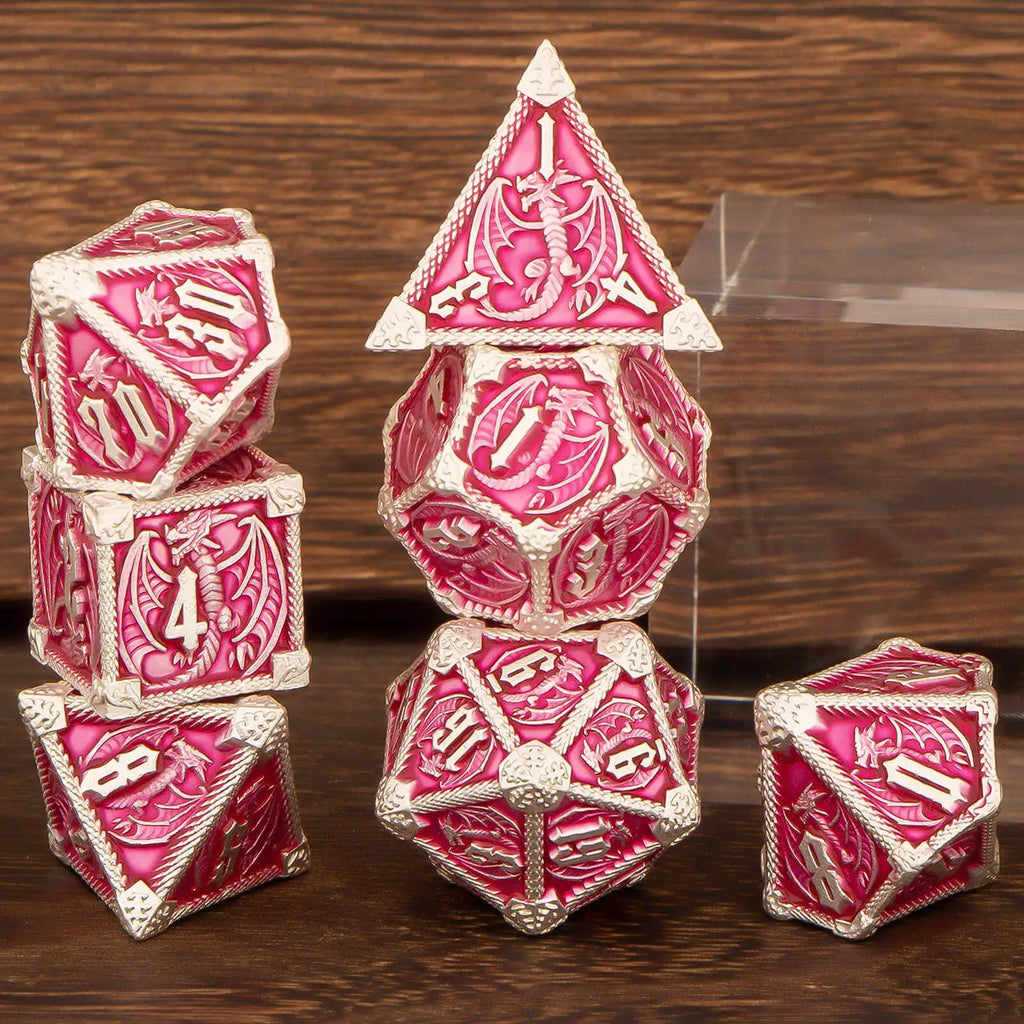 Ethereal Forge – 7‑Piece Dice Set