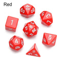 Arcane Veil – 7‑Piece Dice Set