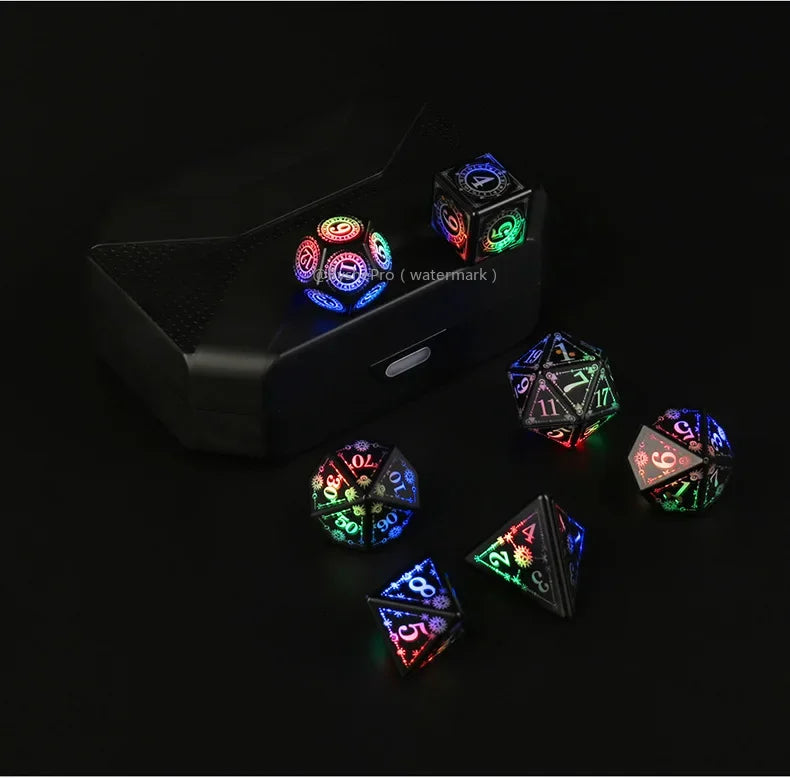 Eldritch Edge – 7‑Piece Dice Set