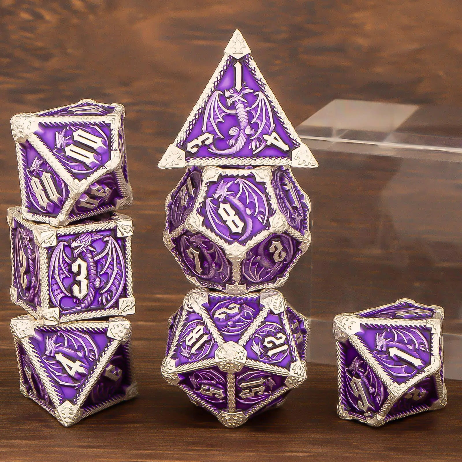Ethereal Forge – 7‑Piece Dice Set