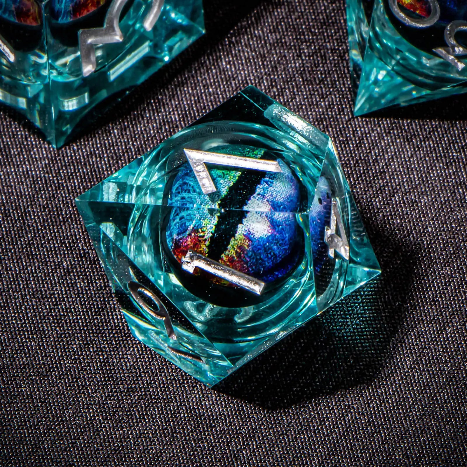Shadewarden – Liquid‑Core 7‑Piece Dice Set