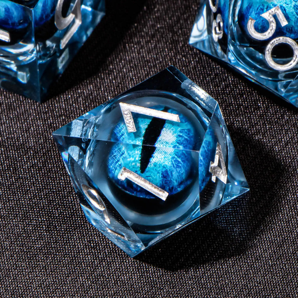 Shadewarden – Liquid‑Core 7‑Piece Dice Set