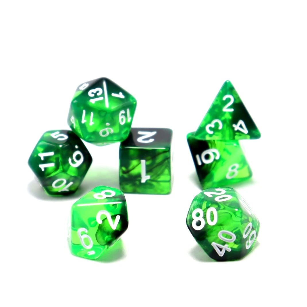 Celestial Prism – 7‑Piece Dice Set