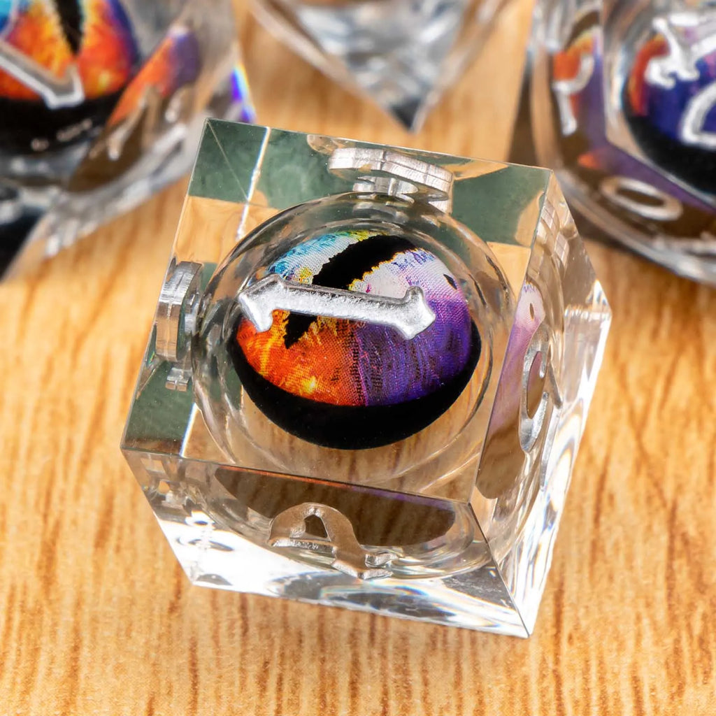 Shadewarden – Liquid‑Core 7‑Piece Dice Set