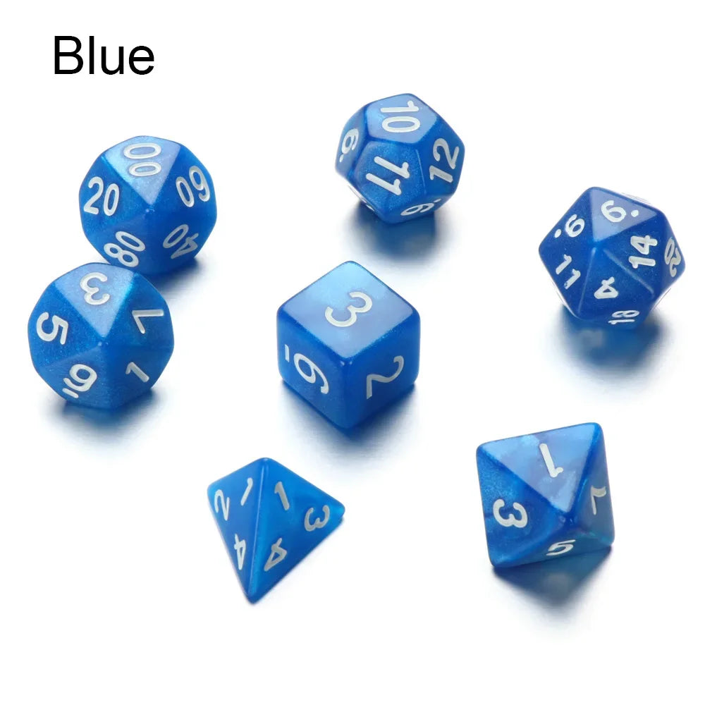 Arcane Veil – 7‑Piece Dice Set