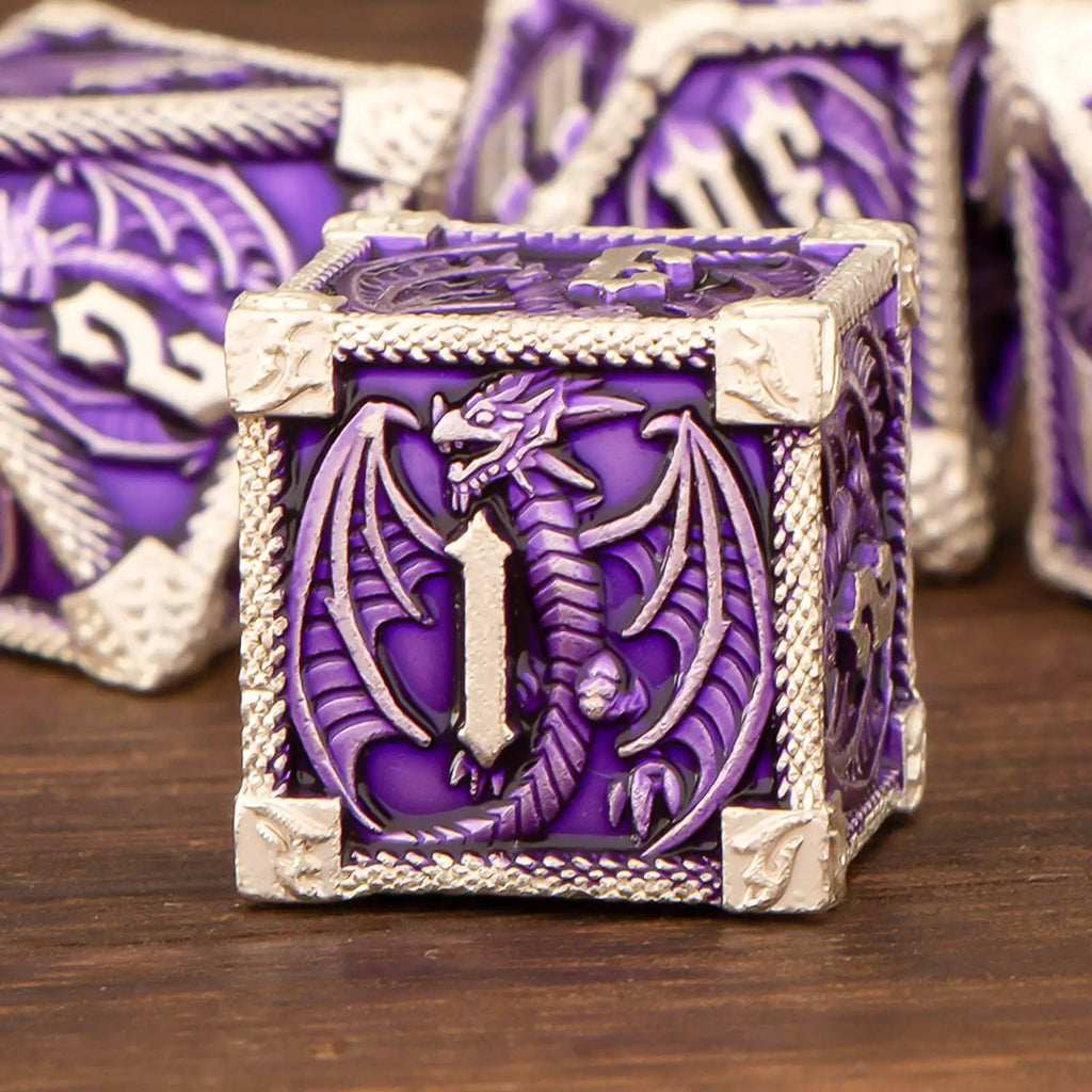 Ethereal Forge – 7‑Piece Dice Set