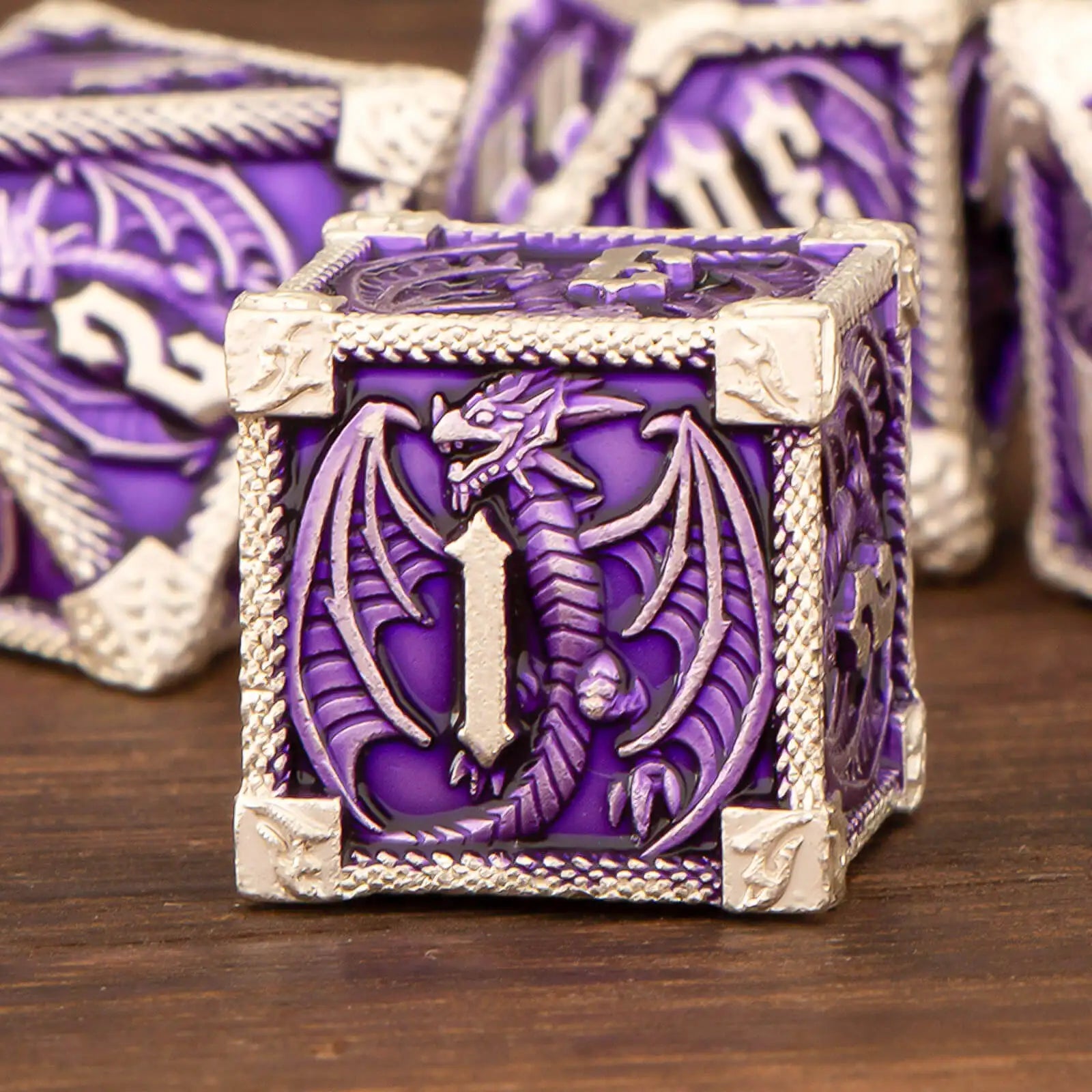 Ethereal Forge – 7‑Piece Dice Set
