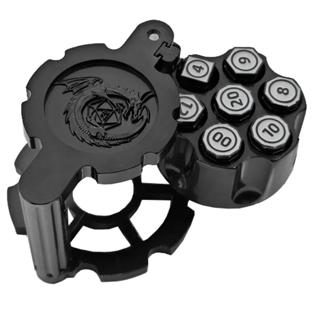 Stormcalling – Metal 7‑Piece Dice Set