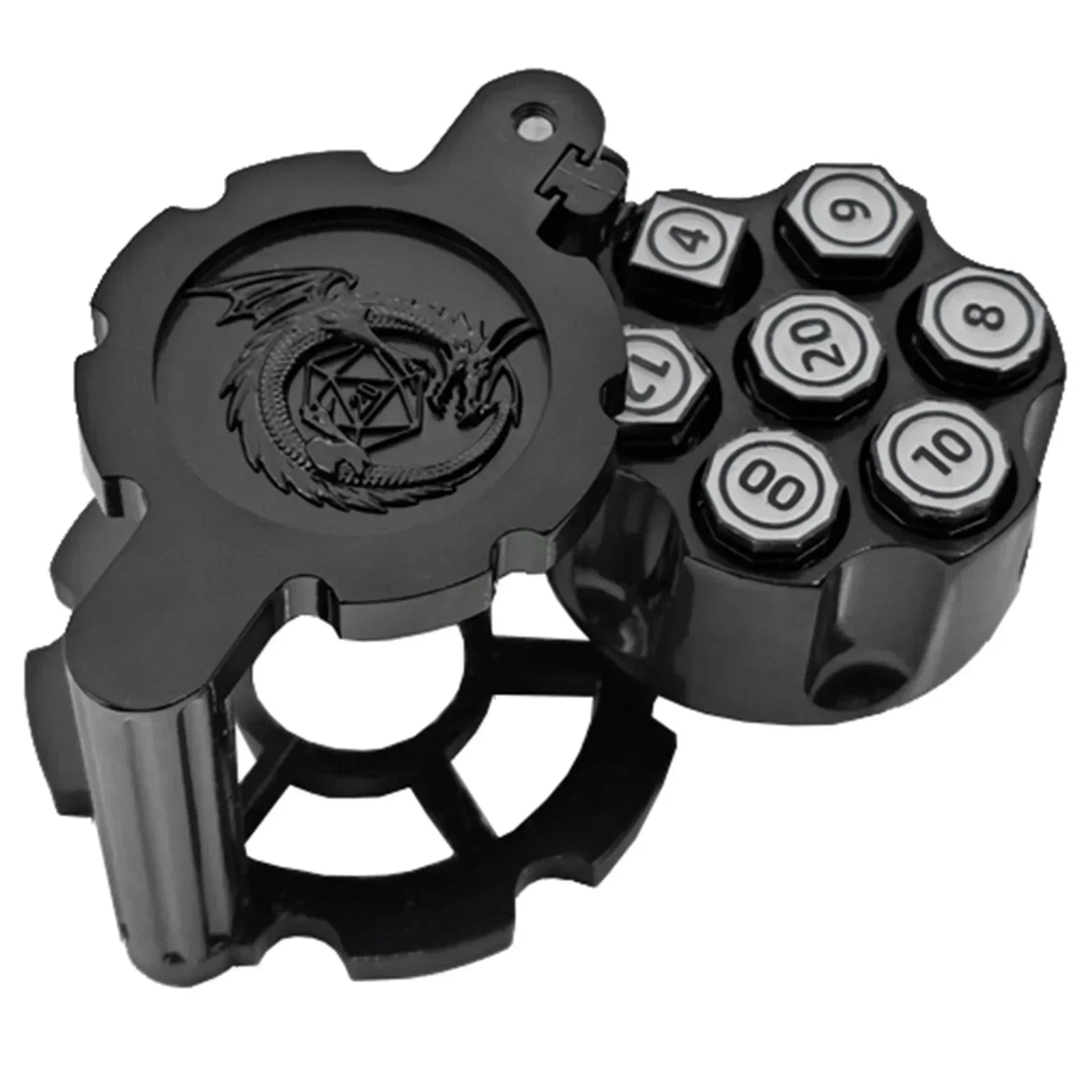 Stormcalling – Metal 7‑Piece Dice Set