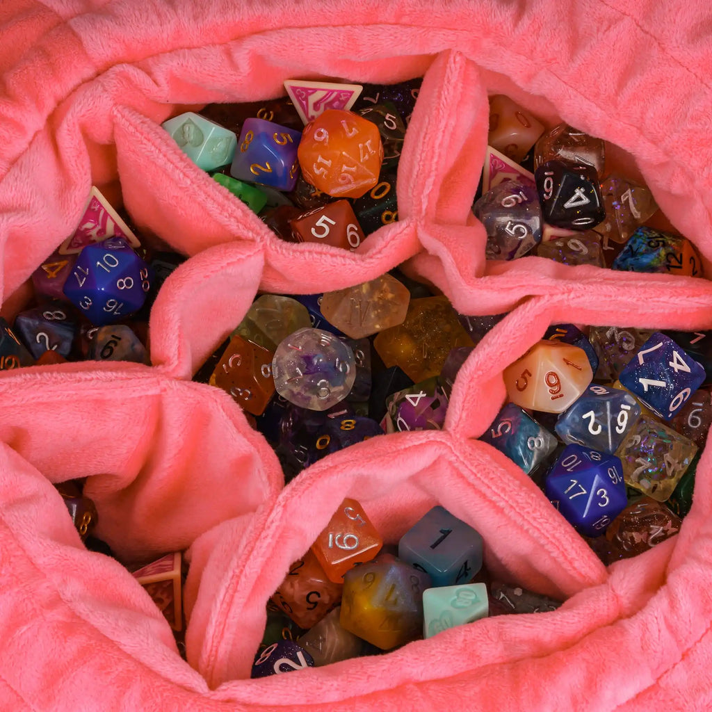 Ethereal Crest – Drawstring Dice Bag