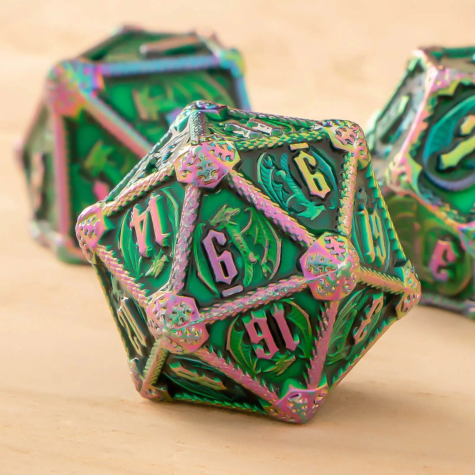 Ethereal Forge – 7‑Piece Dice Set