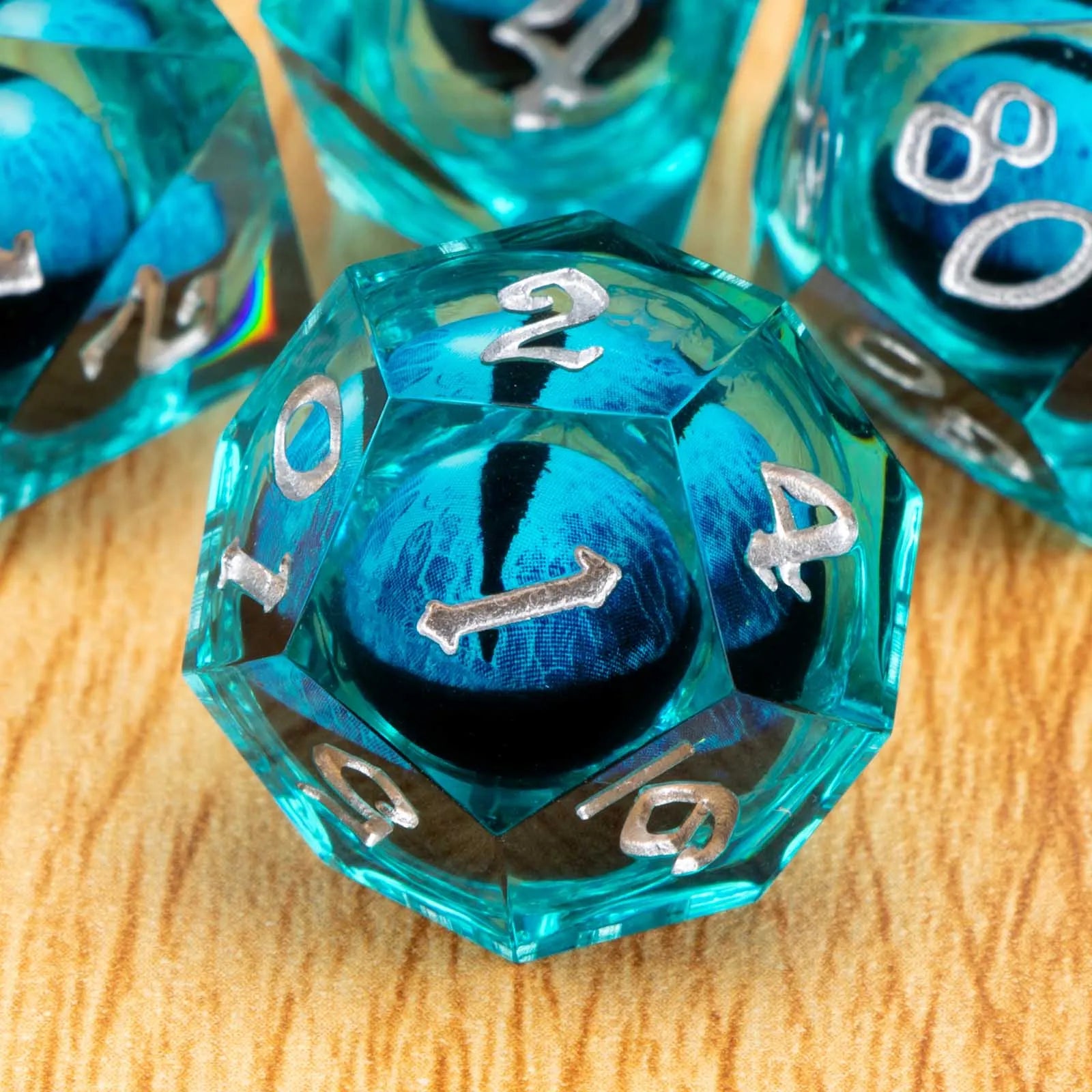 Shadewarden – Liquid‑Core 7‑Piece Dice Set