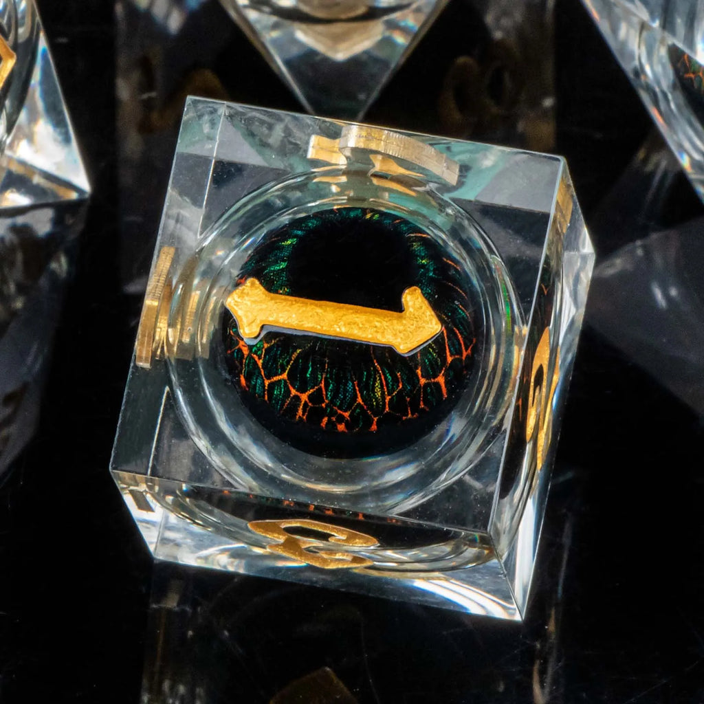 Shadewarden – Liquid‑Core 7‑Piece Dice Set