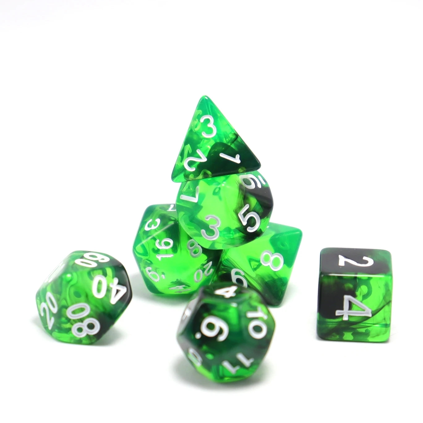 Celestial Prism – 7‑Piece Dice Set