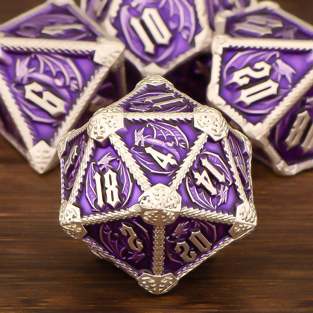 Ethereal Forge – 7‑Piece Dice Set