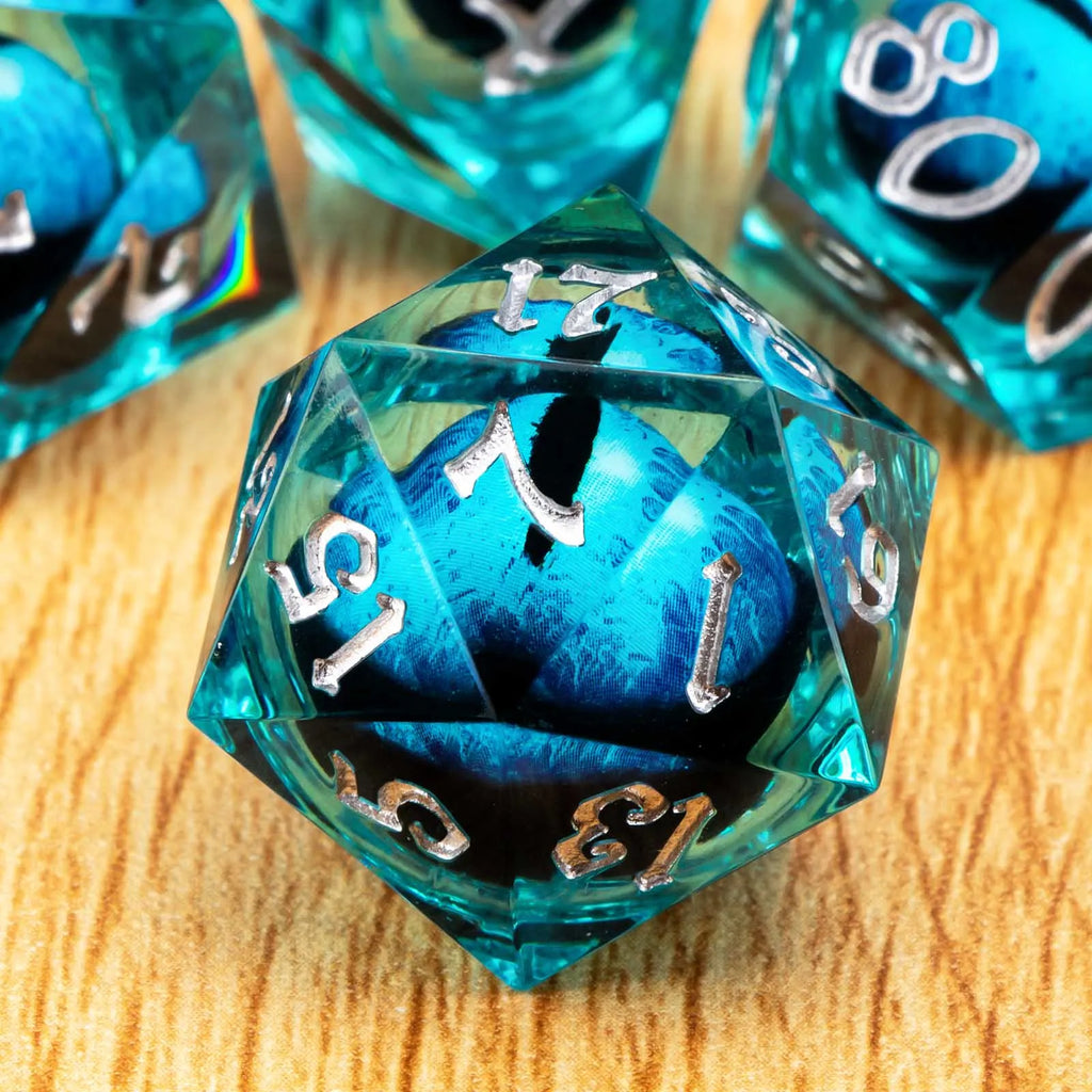 Shadewarden – Liquid‑Core 7‑Piece Dice Set