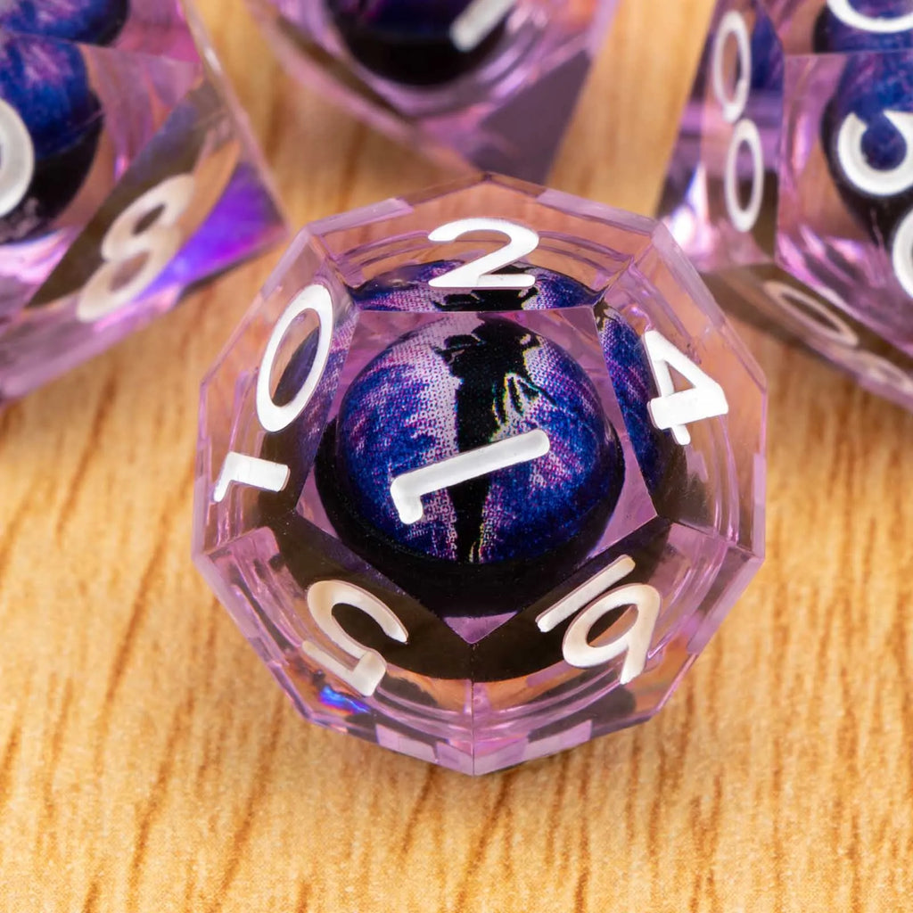 Shadewarden – Liquid‑Core 7‑Piece Dice Set