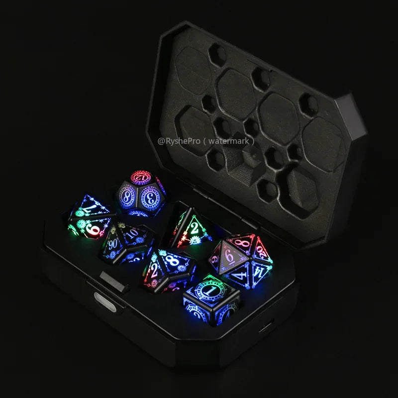 Eldritch Edge – 7‑Piece Dice Set