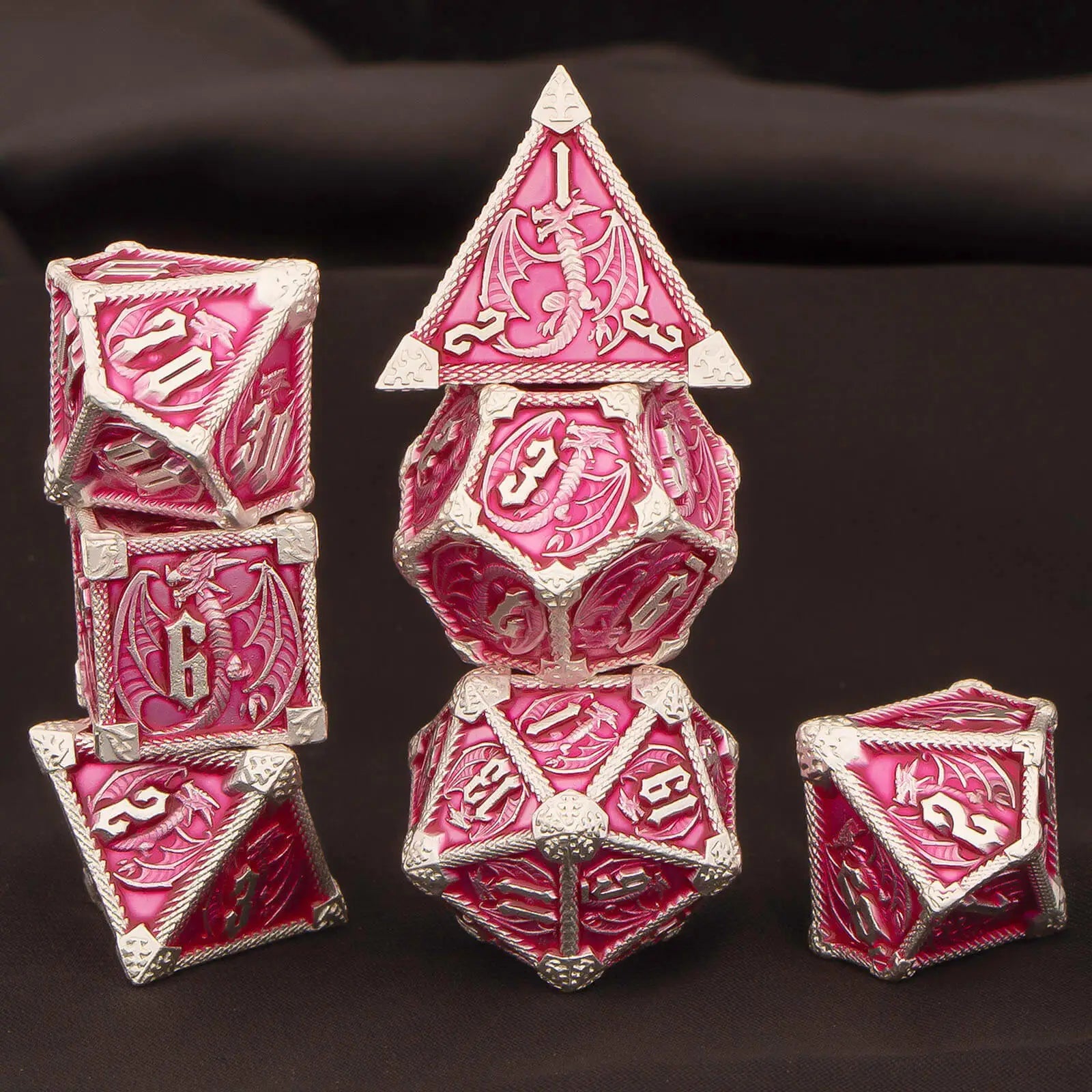 Ethereal Forge – 7‑Piece Dice Set