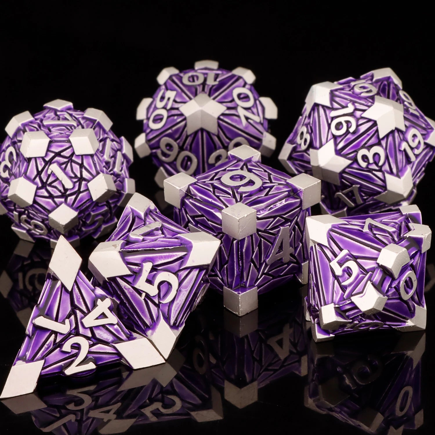 Shadewarden – Liquid‑Core 7‑Piece Dice Set