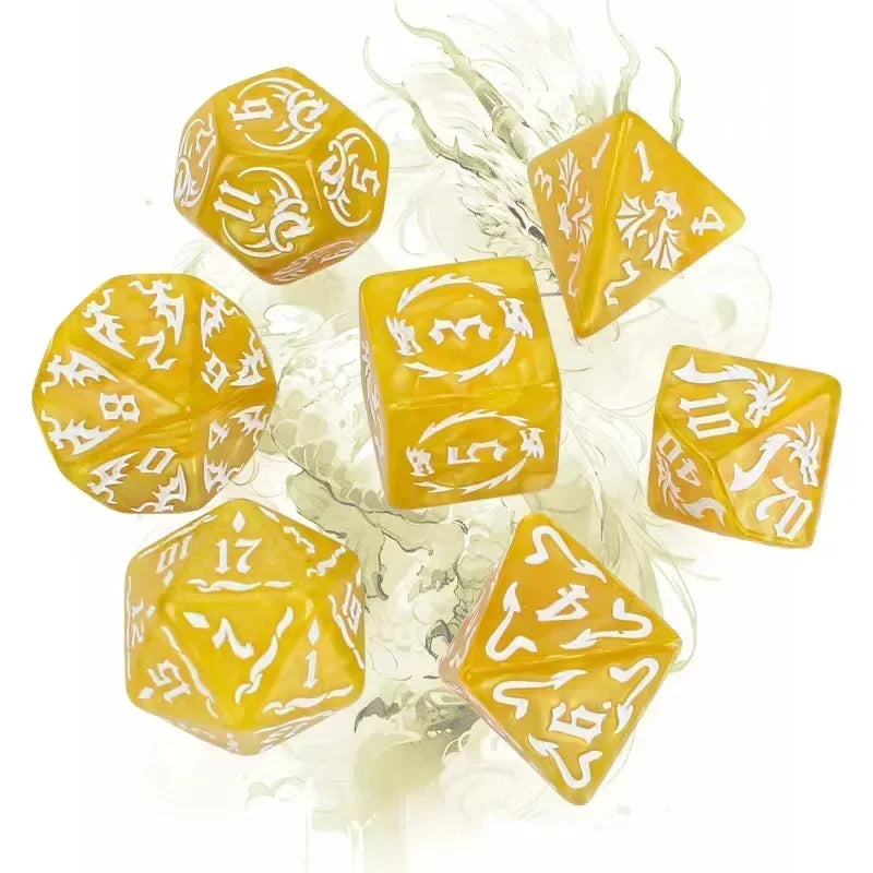 Ethereal Prism – 7‑Piece Dice Set