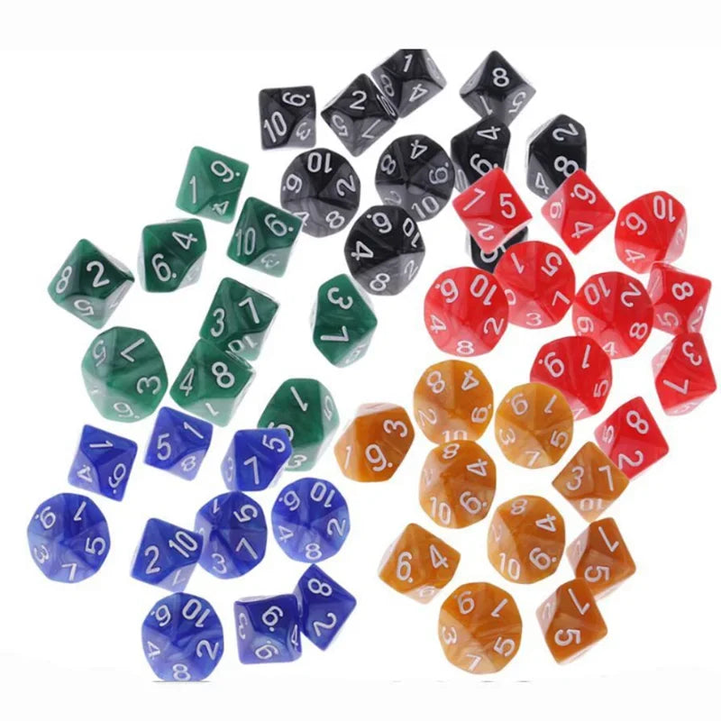 Thunderpath – 7‑Piece Dice Set
