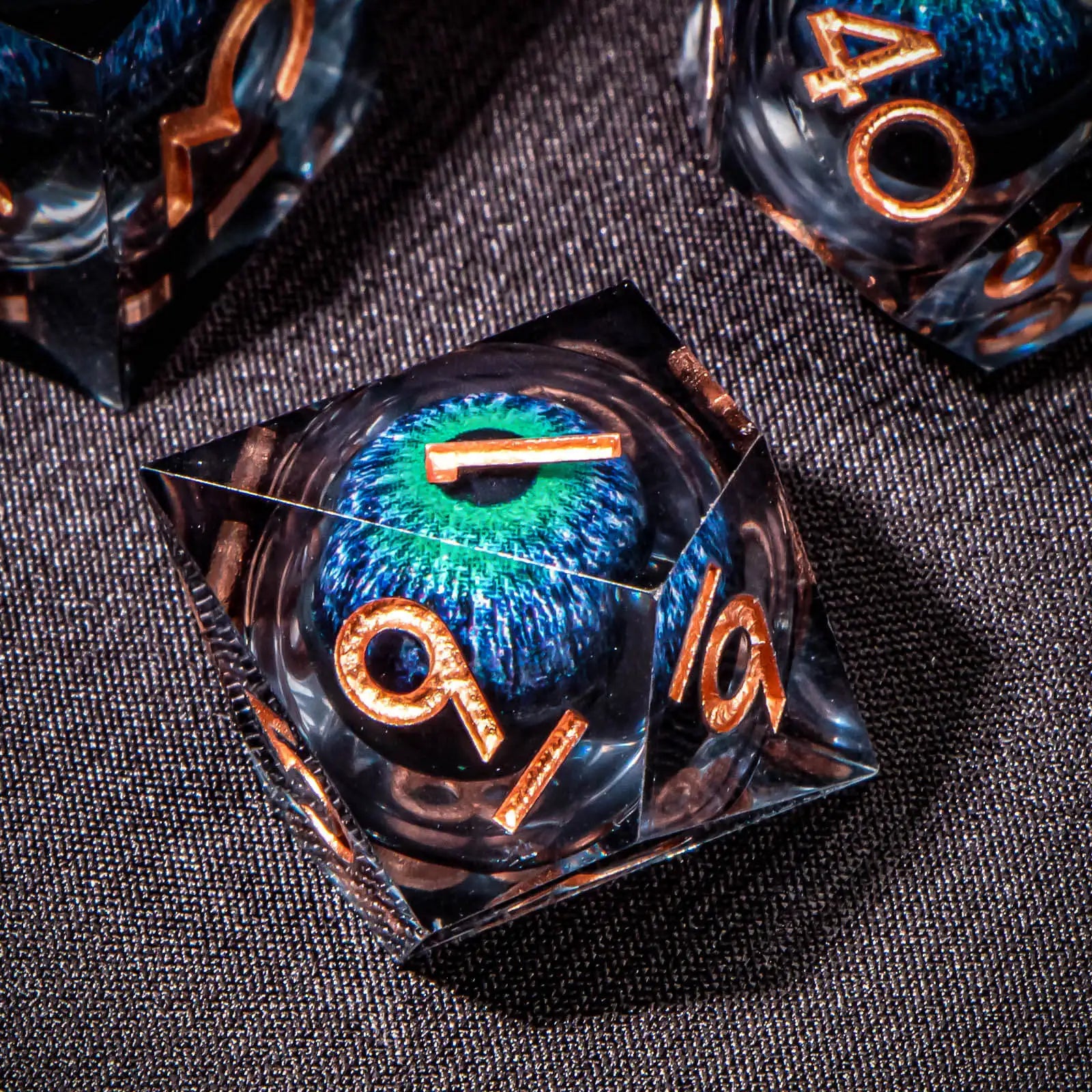 Shadewarden – Liquid‑Core 7‑Piece Dice Set