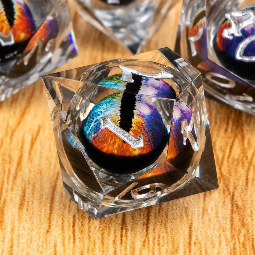 Shadewarden – Liquid‑Core 7‑Piece Dice Set