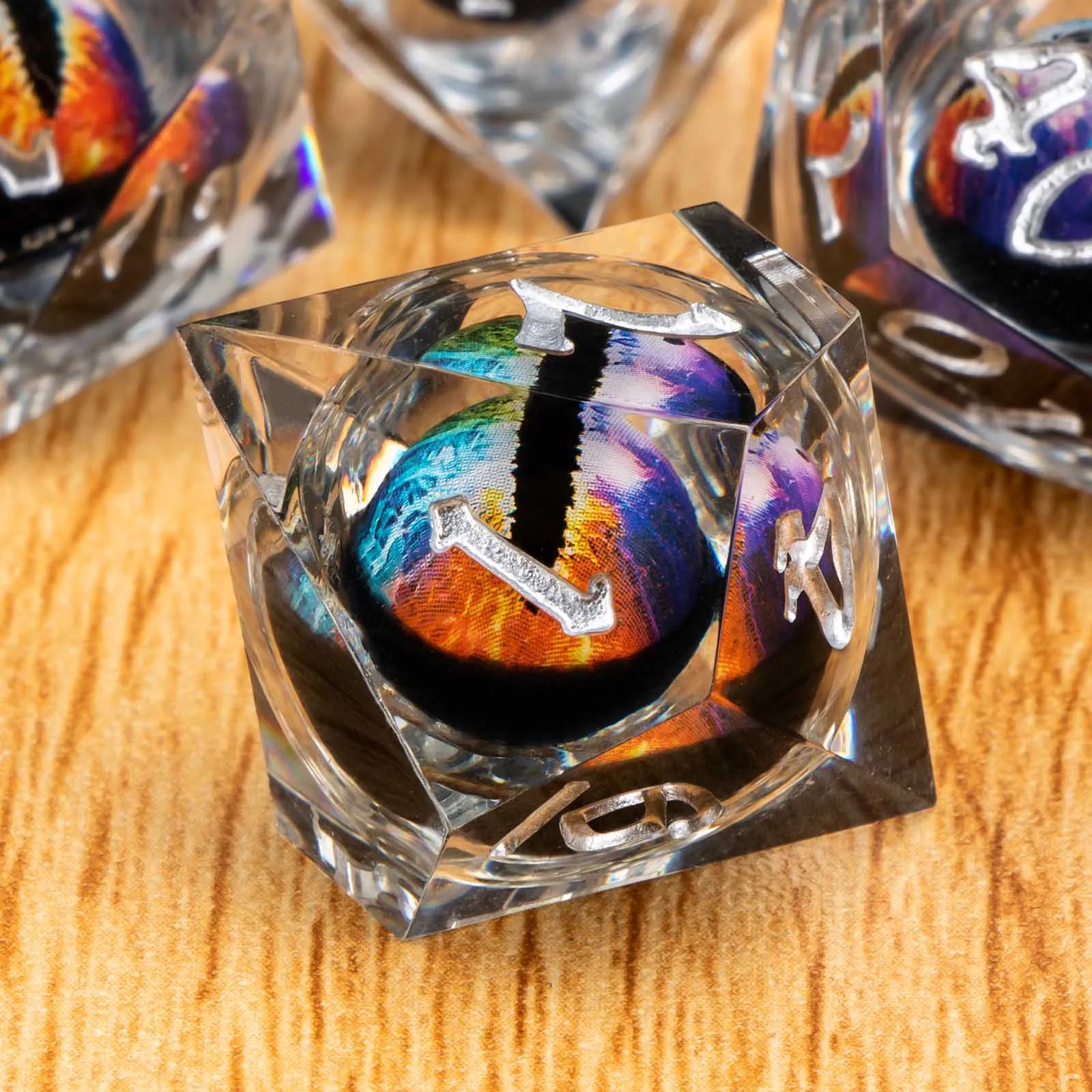 Shadewarden – Liquid‑Core 7‑Piece Dice Set