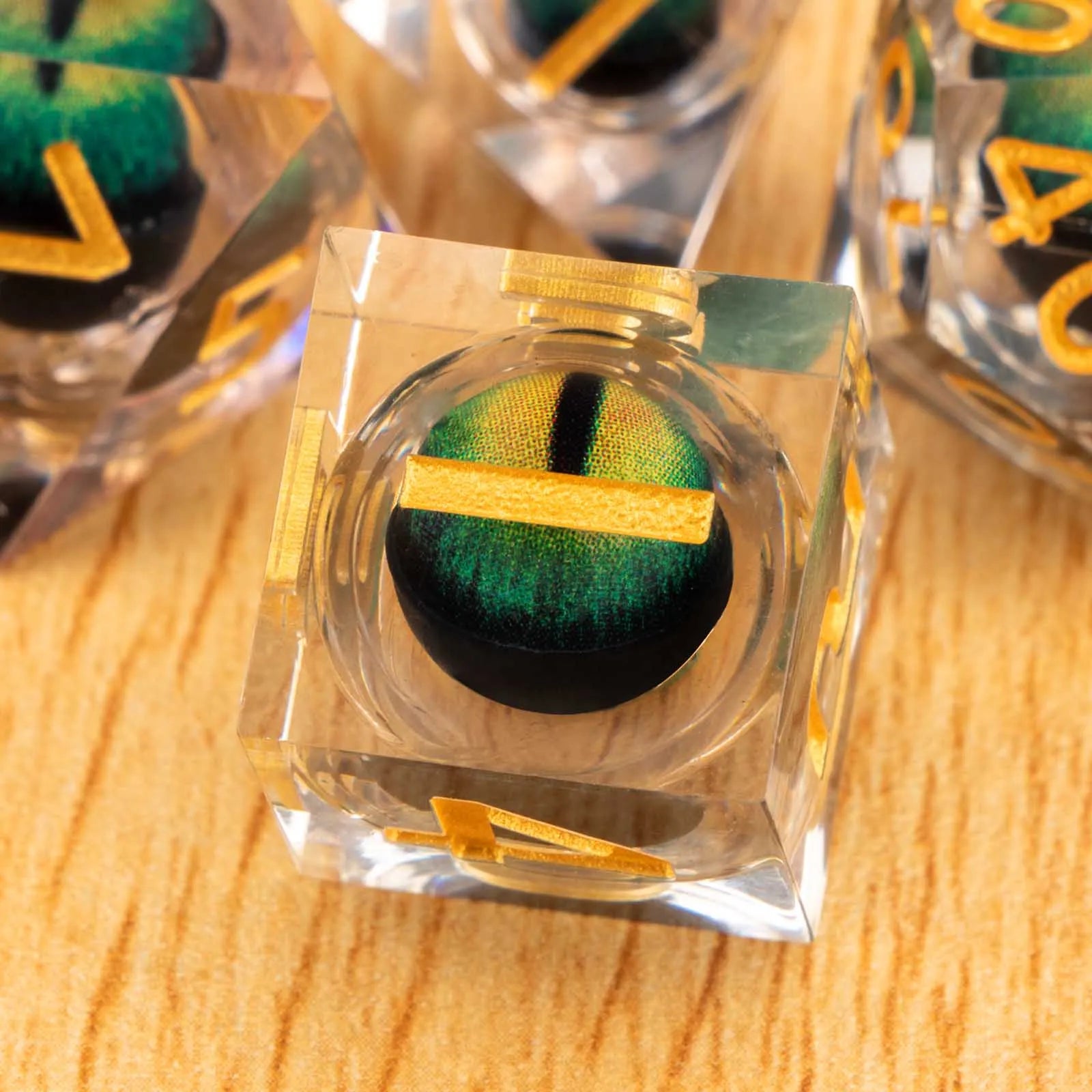 Shadewarden – Liquid‑Core 7‑Piece Dice Set