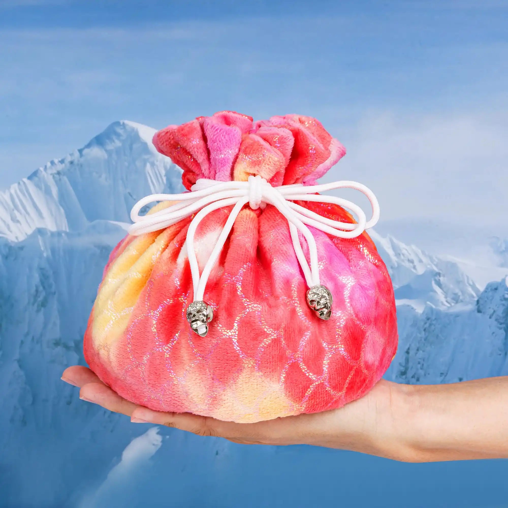 Ethereal Crest – Drawstring Dice Bag