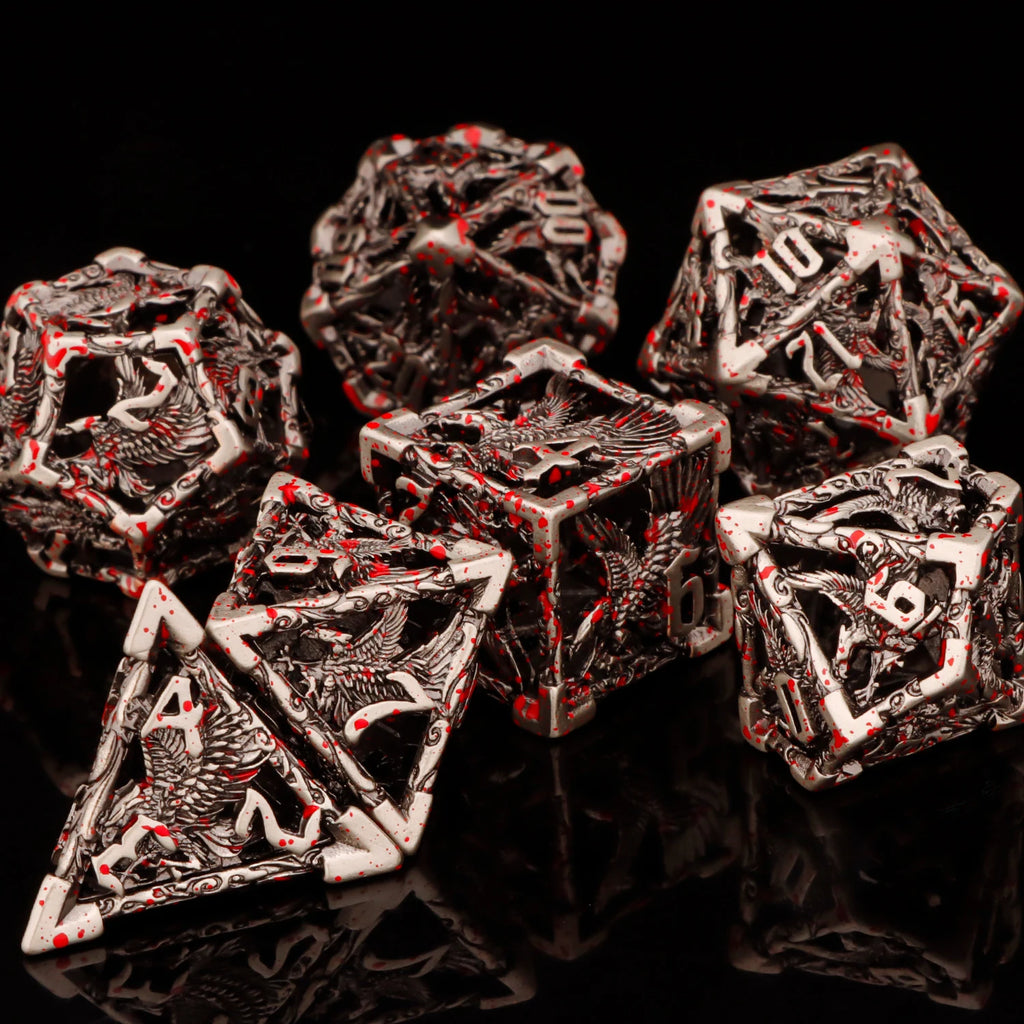 Shadewarden – Liquid‑Core 7‑Piece Dice Set