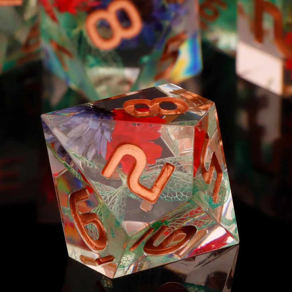 Shadewarden – Liquid‑Core 7‑Piece Dice Set