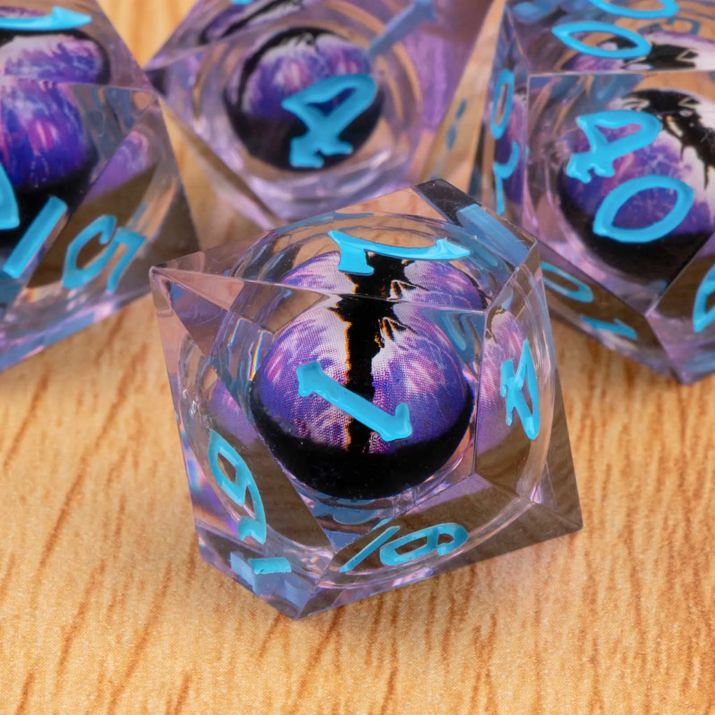 Shadewarden – Liquid‑Core 7‑Piece Dice Set