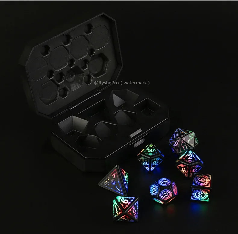 Eldritch Edge – 7‑Piece Dice Set