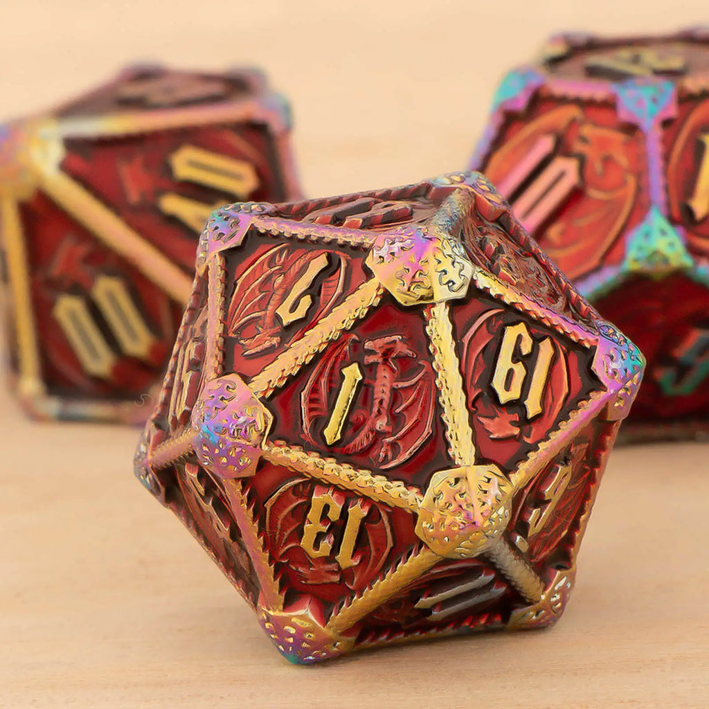 Ethereal Forge – 7‑Piece Dice Set