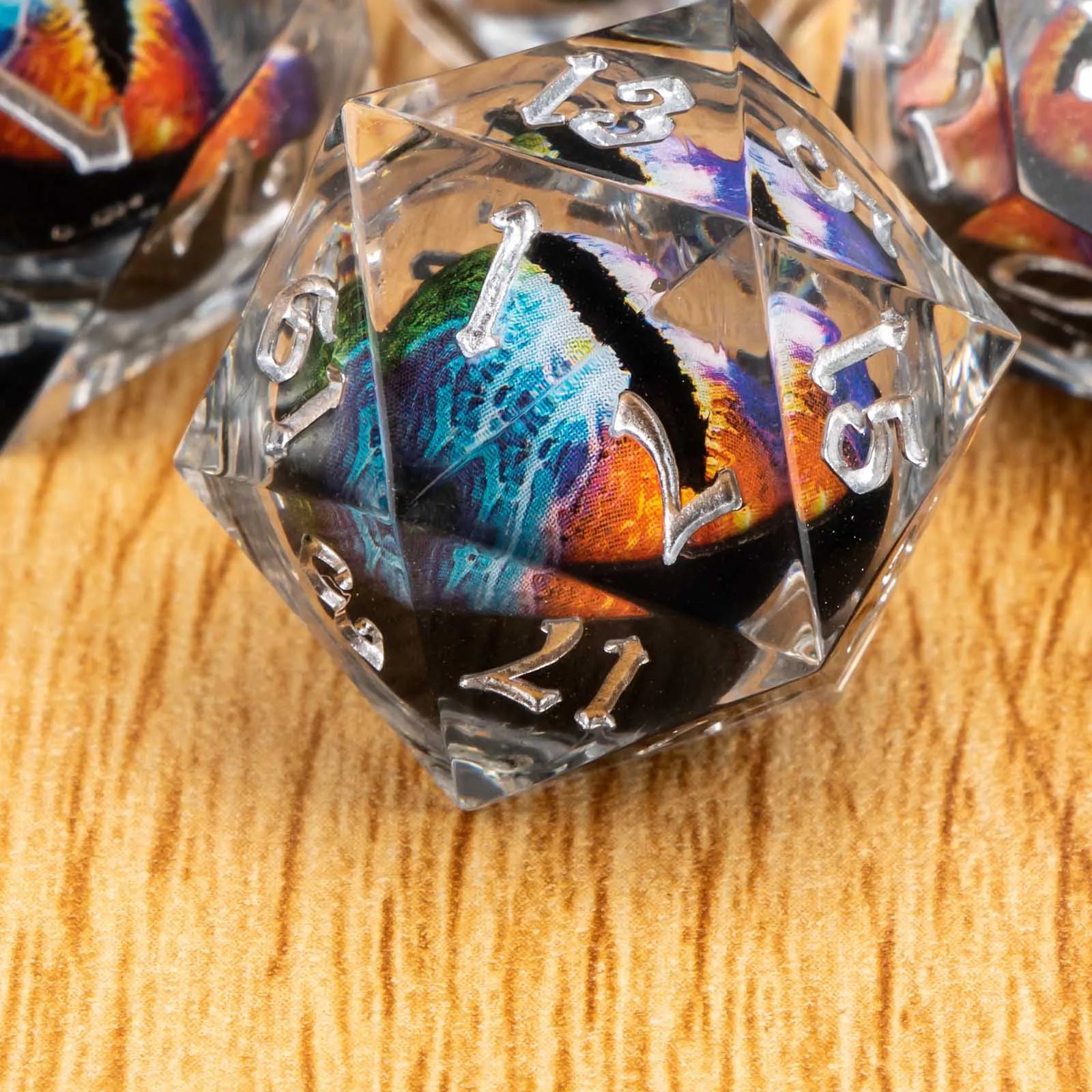 Shadewarden – Liquid‑Core 7‑Piece Dice Set