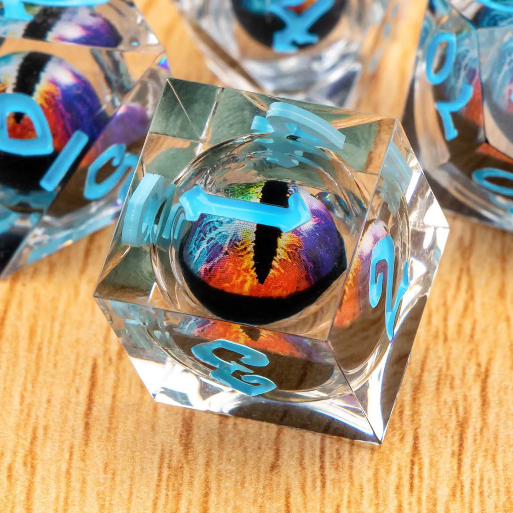 Shadewarden – Liquid‑Core 7‑Piece Dice Set