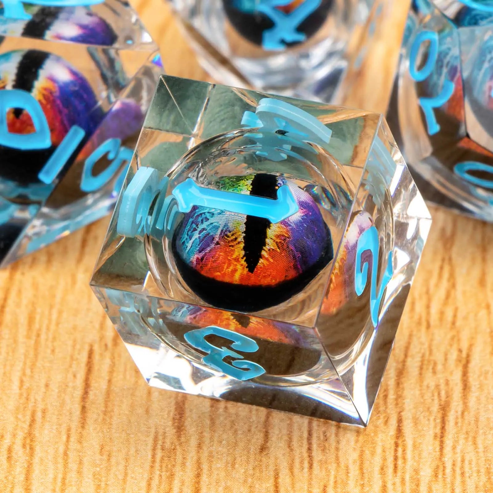Shadewarden – Liquid‑Core 7‑Piece Dice Set