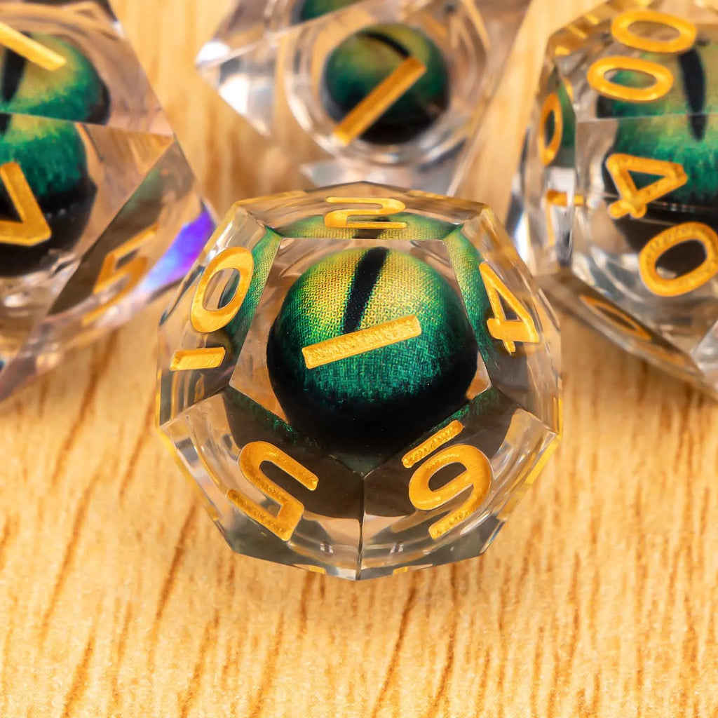 Shadewarden – Liquid‑Core 7‑Piece Dice Set