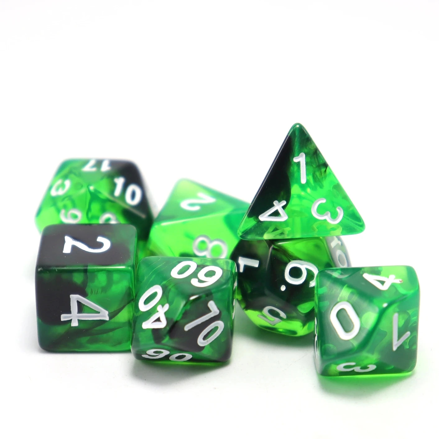 Celestial Prism – 7‑Piece Dice Set