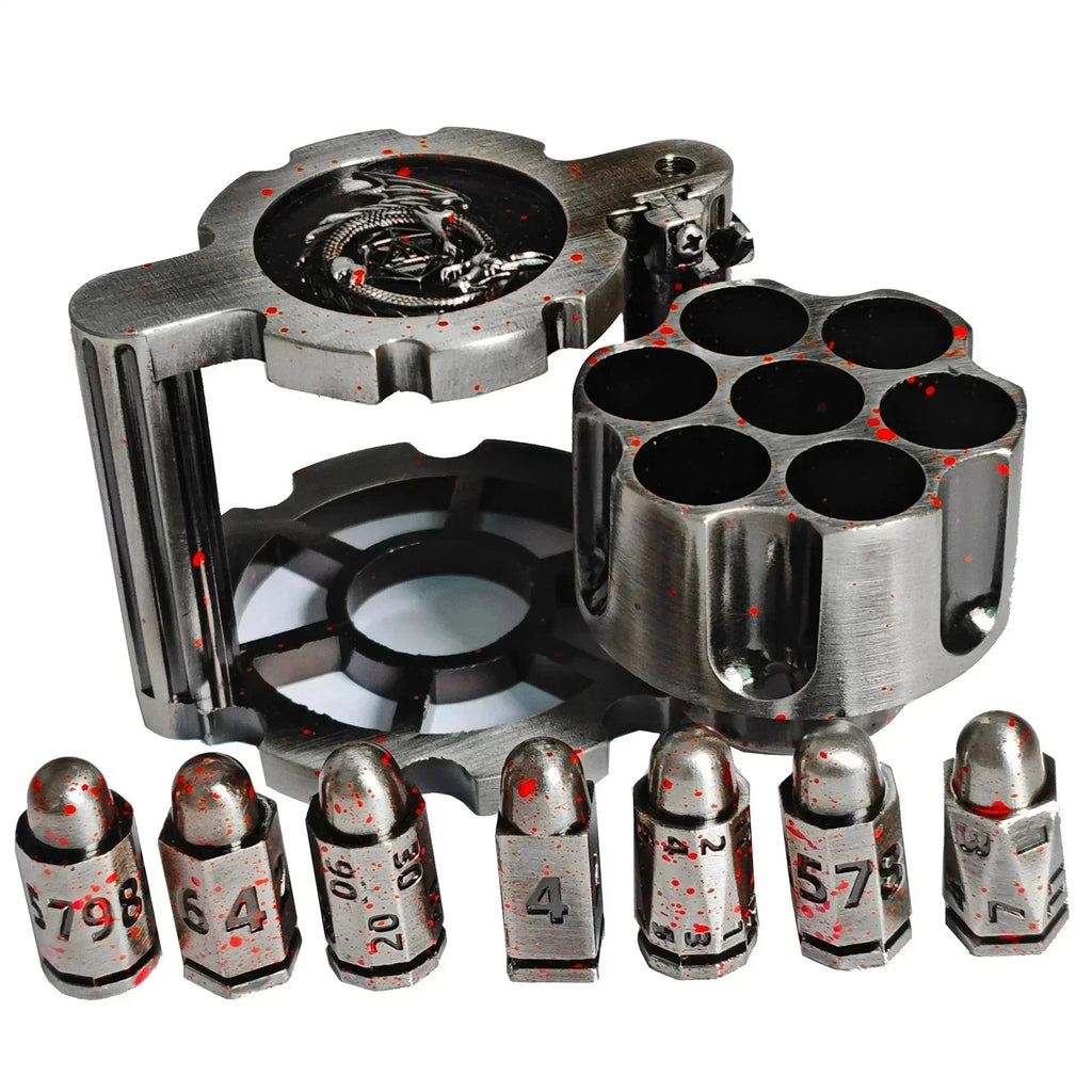 Stormcalling – Metal 7‑Piece Dice Set