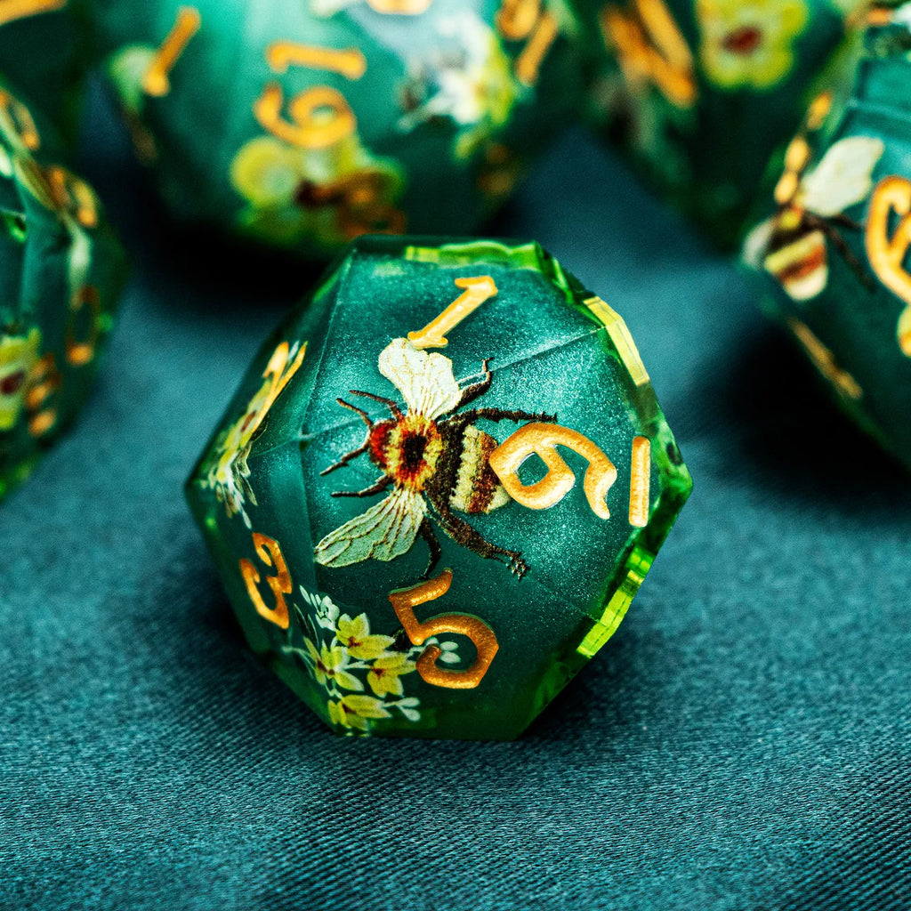 Arcane Pulse – 7‑Piece Dice Set