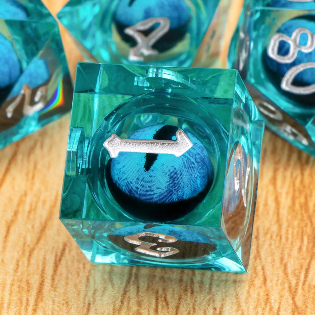 Shadewarden – Liquid‑Core 7‑Piece Dice Set