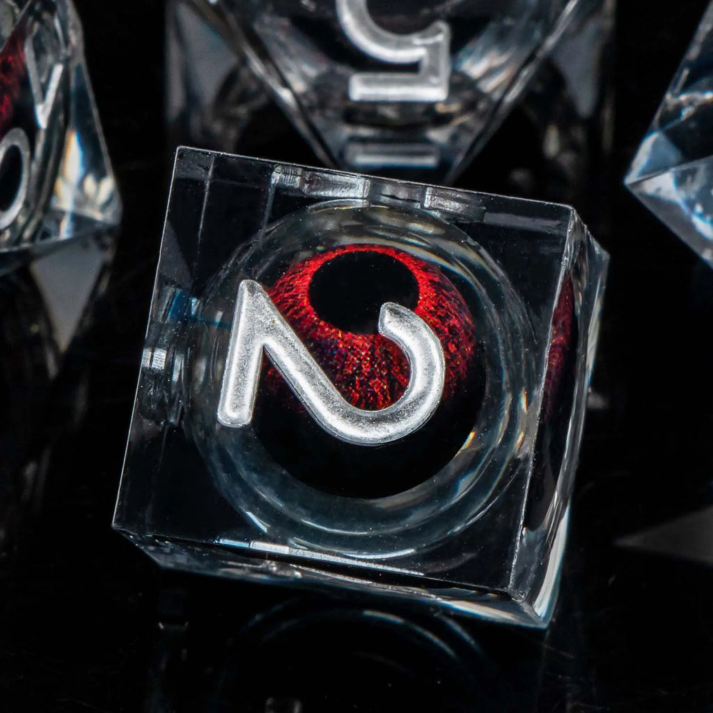 Shadewarden – Liquid‑Core 7‑Piece Dice Set