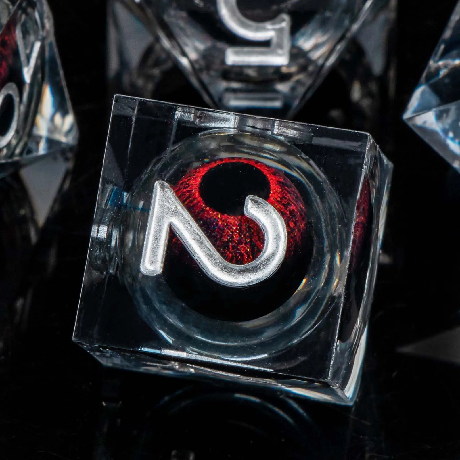 Shadewarden – Liquid‑Core 7‑Piece Dice Set